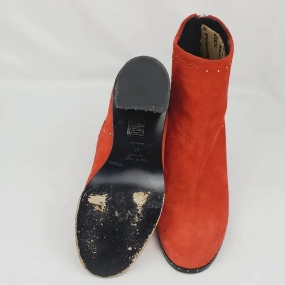 Rag & Bone Willow Stud Chunky Heel Ankle Bootie